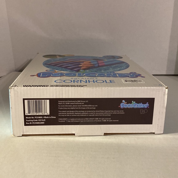 PoolCandy Inflatable Cornhole Game Pool Floating NEW! - Picture 9 of 11